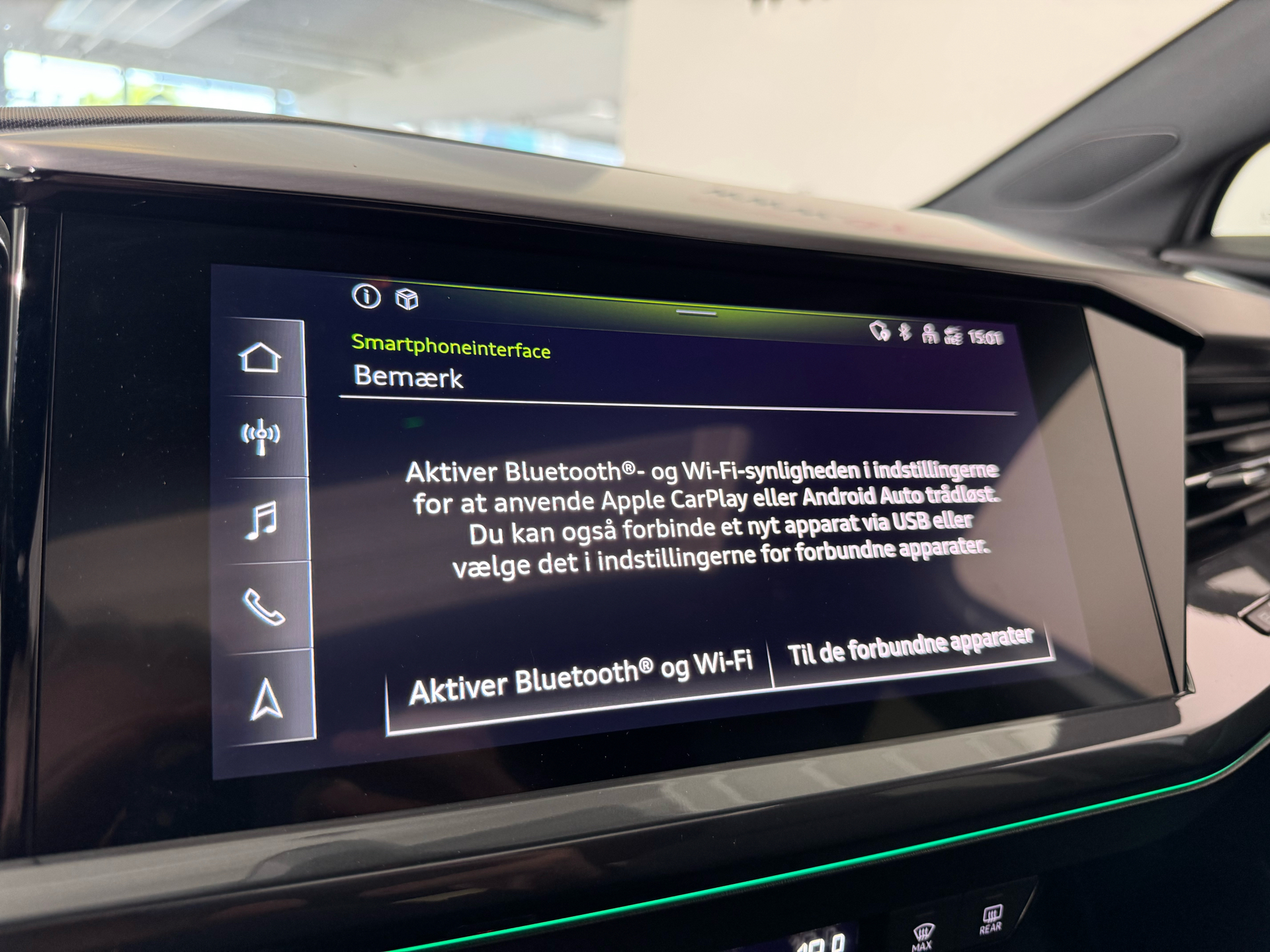 Billede af Audi Q4 Sportback 40 E-tron S Line 204HK 5d Aut.