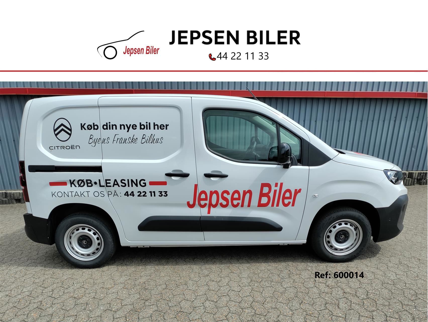 Billede af Citroën Berlingo L1V1 1,5 Blue HDi Masterline 100HK Van 6g
