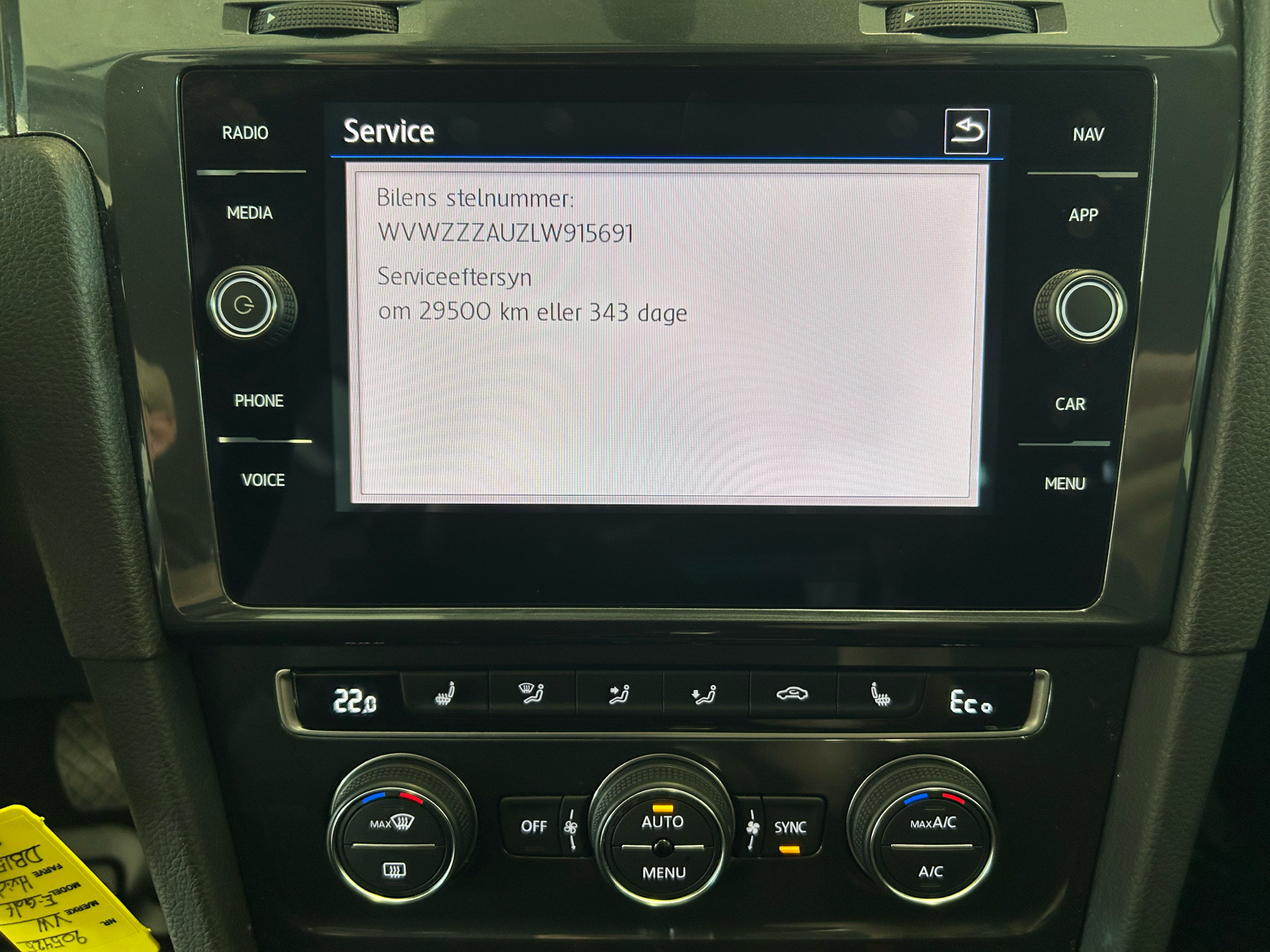 Billede af VW e-Golf EL 136HK 5d Aut.