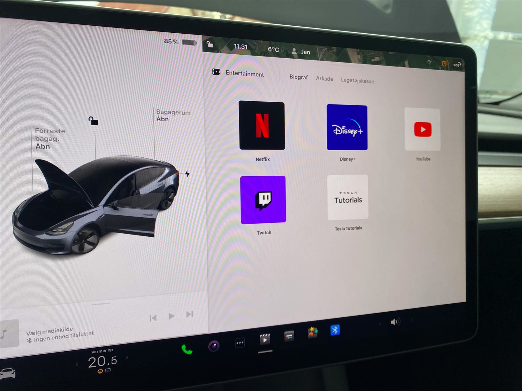 Billede af Tesla Model 3 EL Standard Range 283HK Aut.