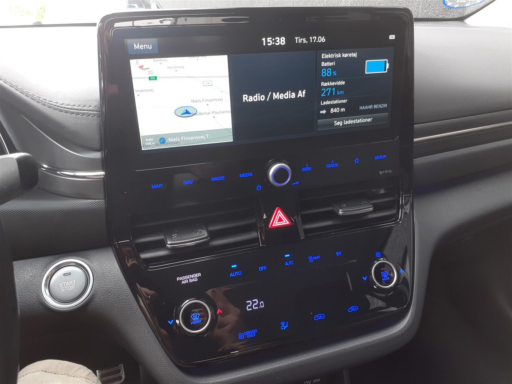 Billede af Hyundai Ioniq Electric 38,3 kWh Premium 136HK 5d Aut.