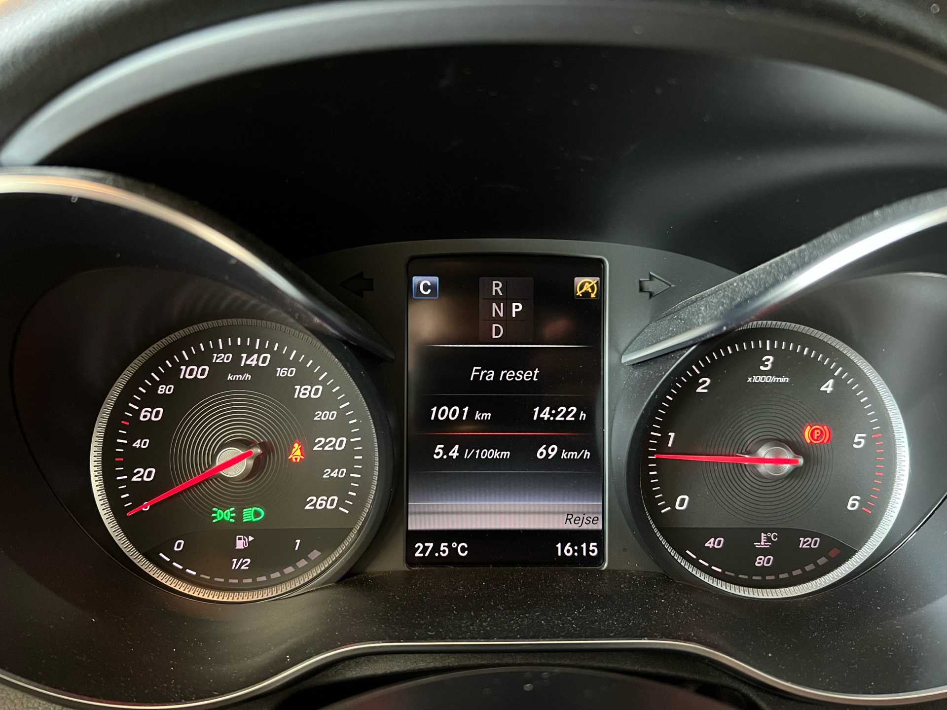 Billede af Mercedes-Benz C220 d T 2,1 Bluetec AMG Line 9G-Tronic 170HK Stc Aut.
