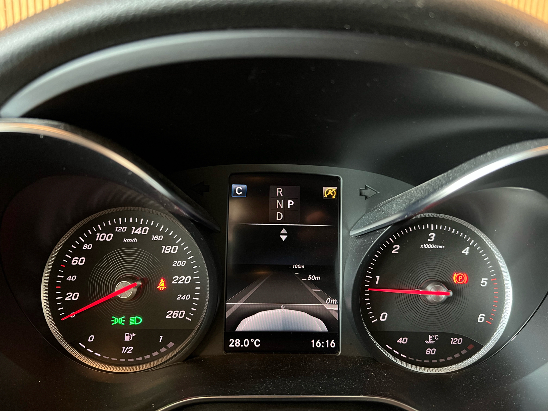 Billede af Mercedes-Benz C220 d T 2,1 Bluetec AMG Line 9G-Tronic 170HK Stc Aut.