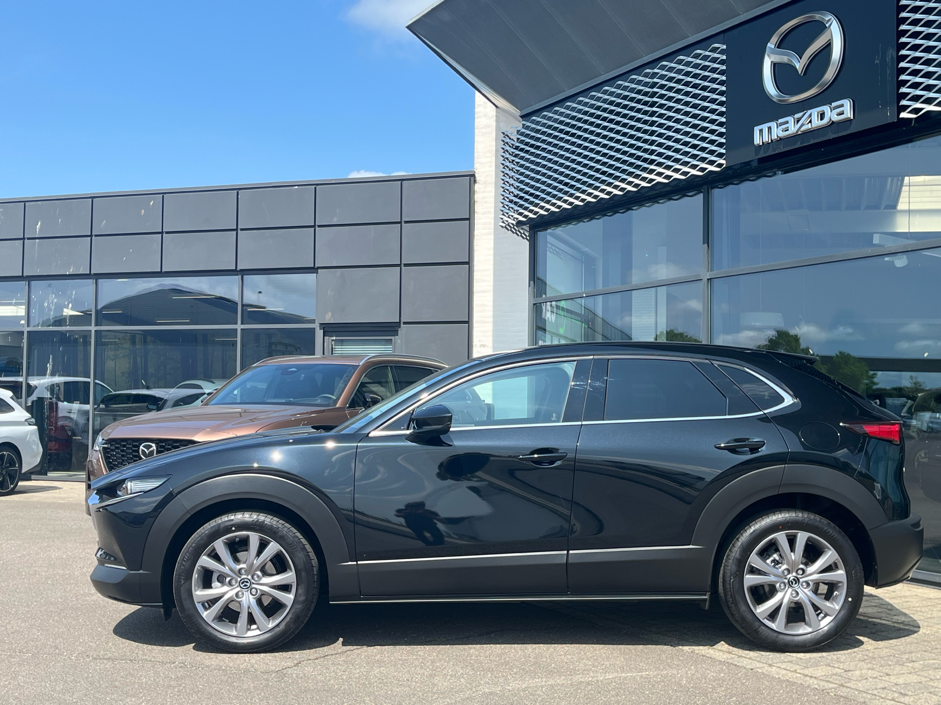 Billede af Mazda CX-30 2,5 e-Skyactiv-G  Mild hybrid Takumi 140HK 5d 6g Aut.