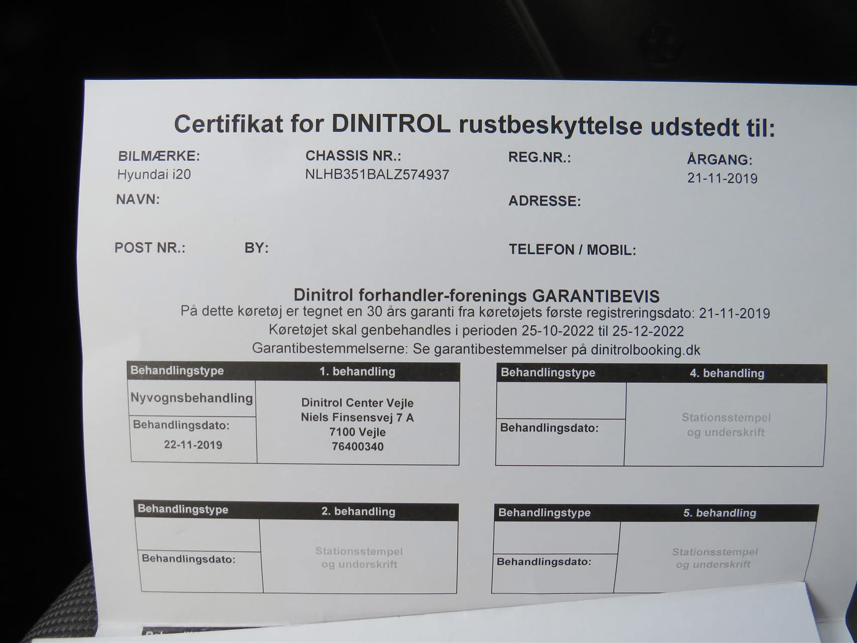 Billede af Hyundai i20 1,25 Nordic Edition 84HK 5d