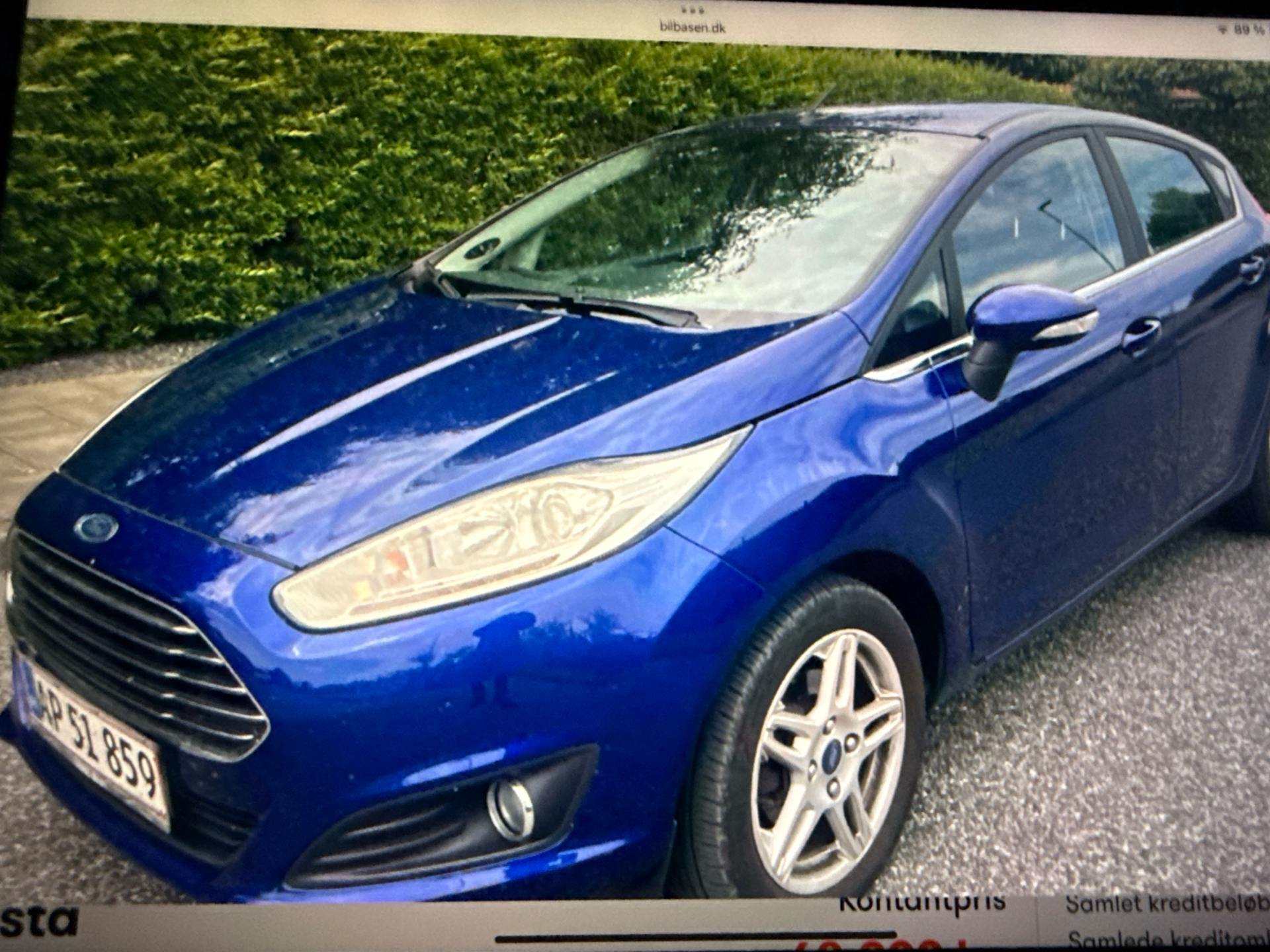 Billede af Ford Fiesta 1,0 EcoBoost Titanium Start/Stop 100HK 5d