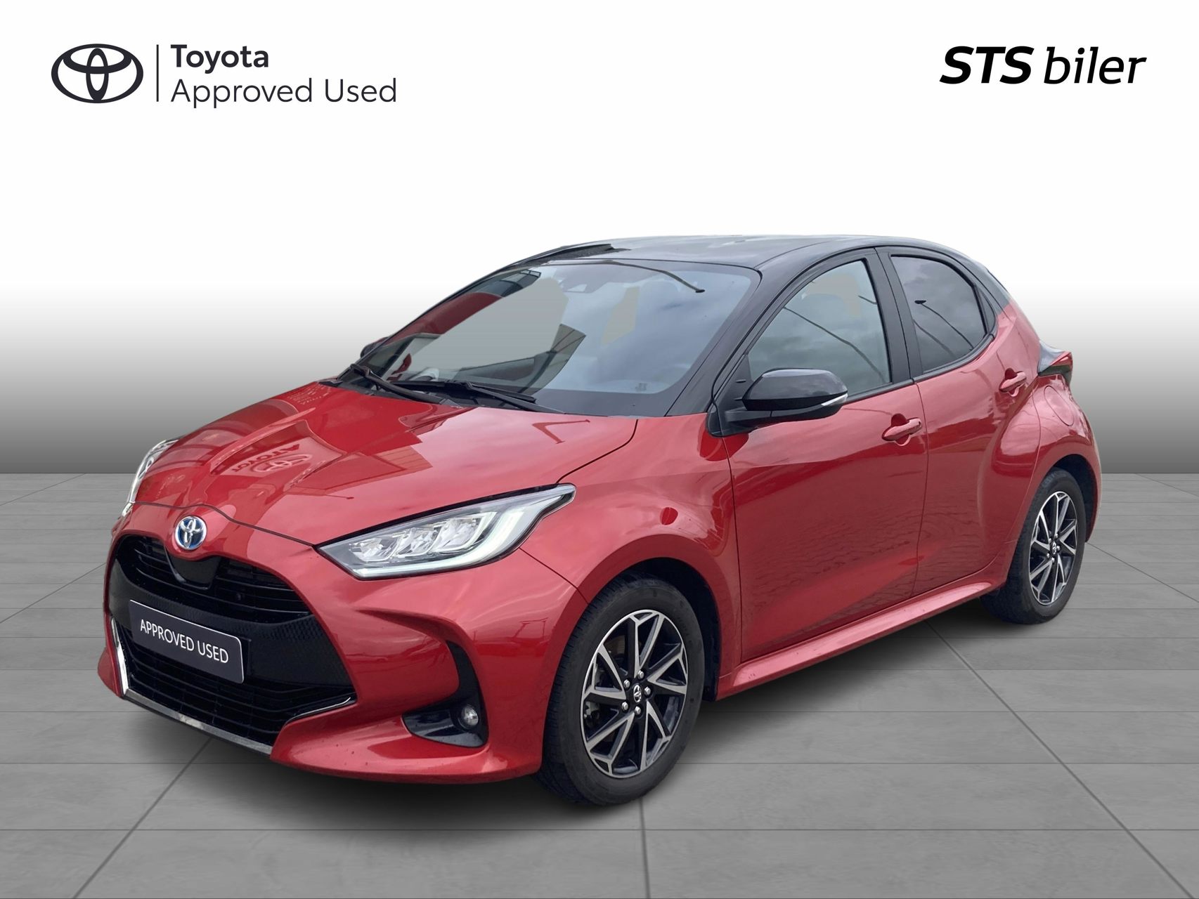 Billede af Toyota Yaris 1,5 Hybrid Style Bi-tone 116HK 5d Trinl. Gear