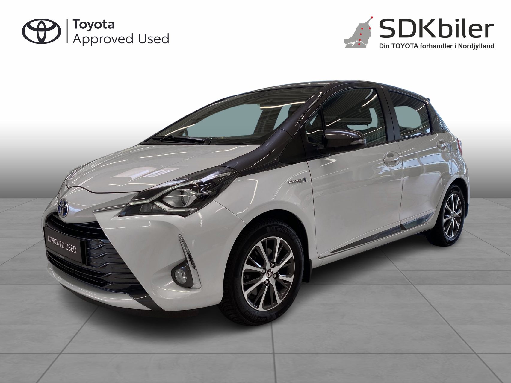 Billede af Toyota Yaris 1,5 Hybrid H3 Y20 E-CVT 100HK 5d Trinl. Gear