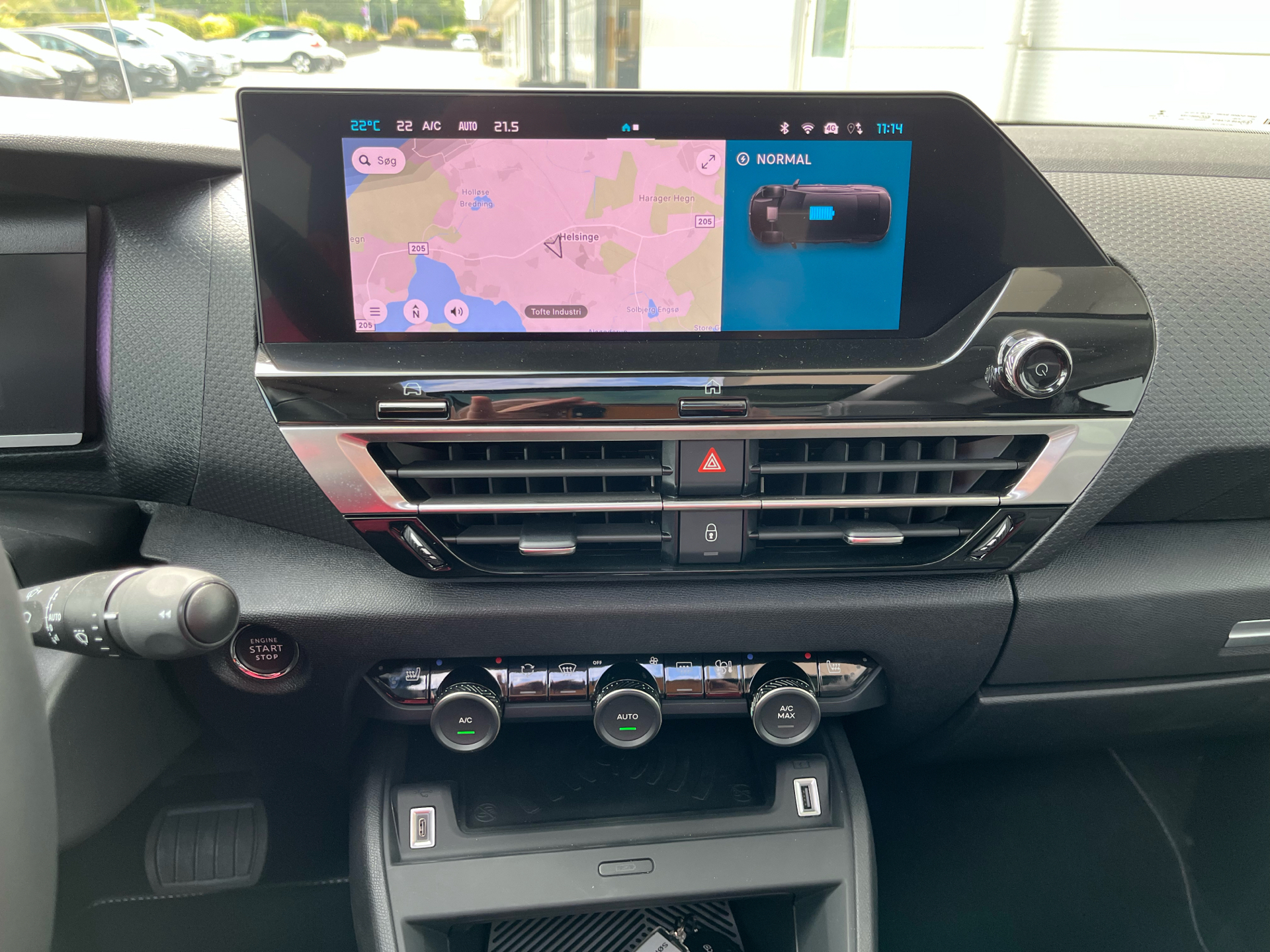 Billede af Citroën e-C4 X EL Palais Sky 136HK 5d Aut.