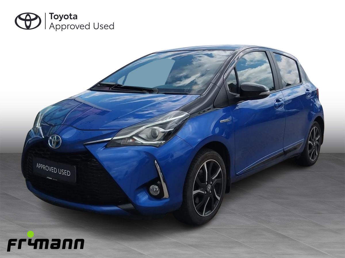 Billede af Toyota Yaris 1,5 Hybrid Flavour BLÅ E-CVT 100HK 5d Trinl. Gear