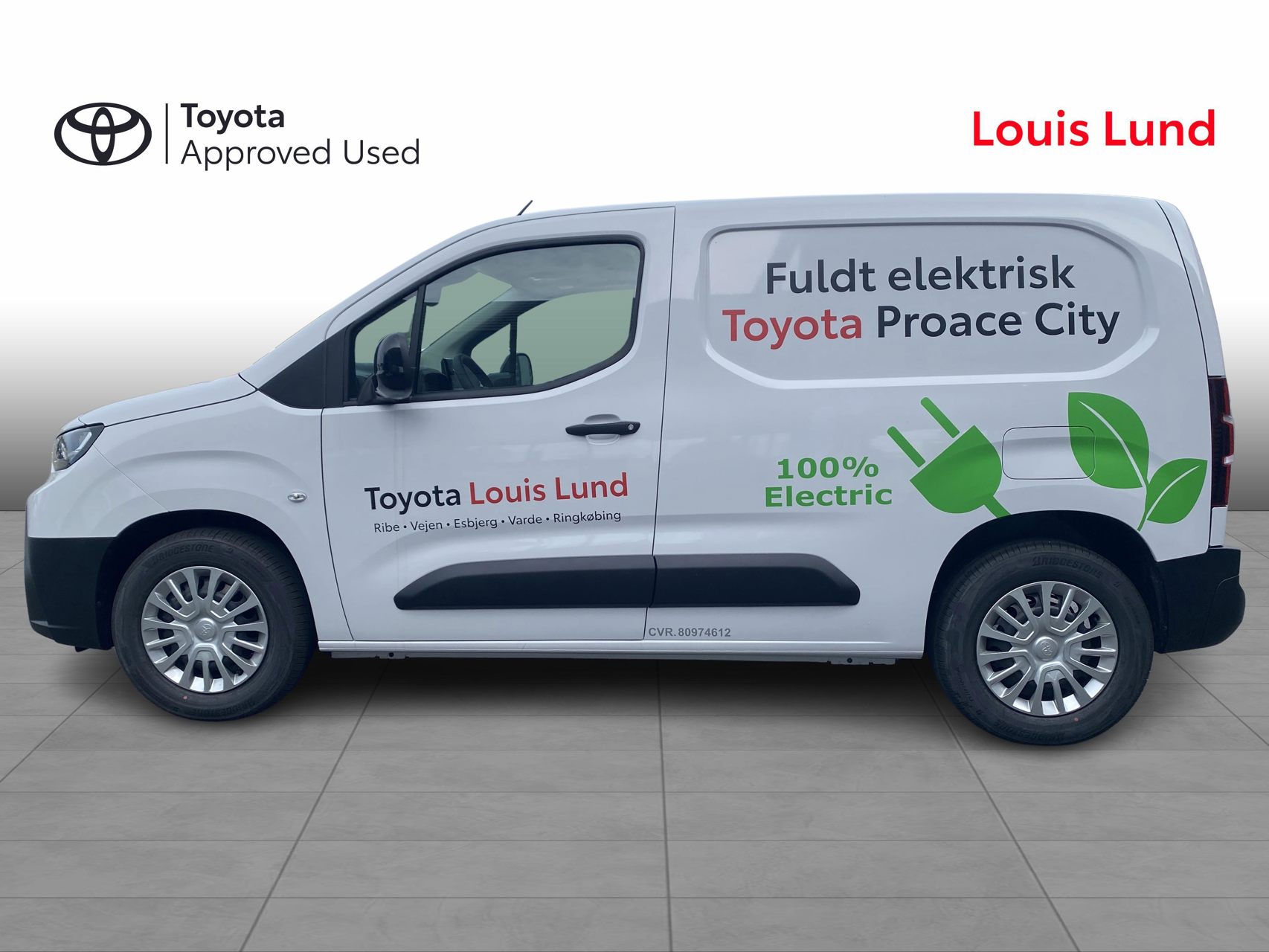 Billede af Toyota Proace City Electric Medium EL Comfort Master 1 Skydedør 136HK Van Aut.