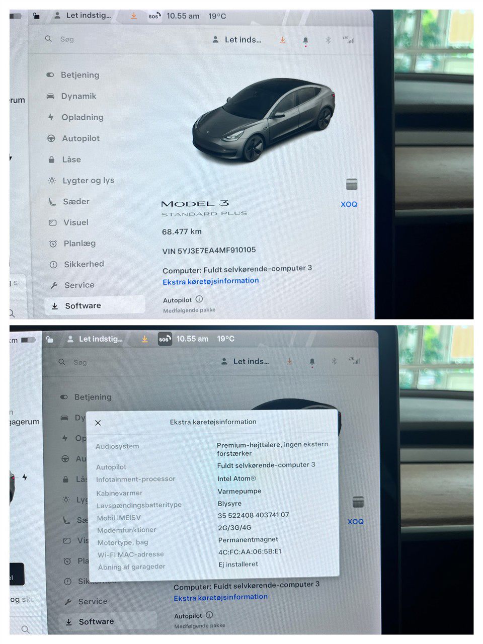 Billede af Tesla Model 3 EL Standard Range Plus 325HK Aut.