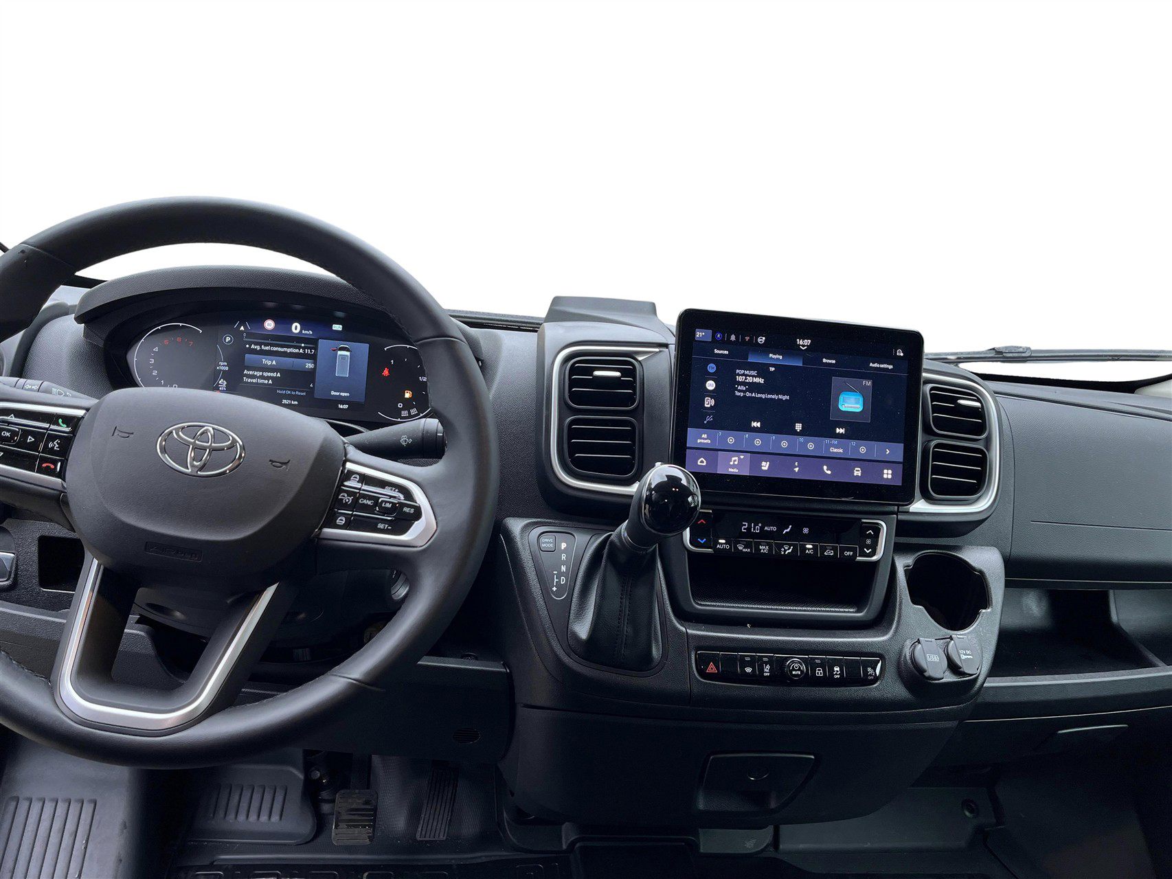 Billede af Toyota Proace Max Medium 2,2 D Comfort Master To skydedør m. højt tag 140HK Van 8g Aut.