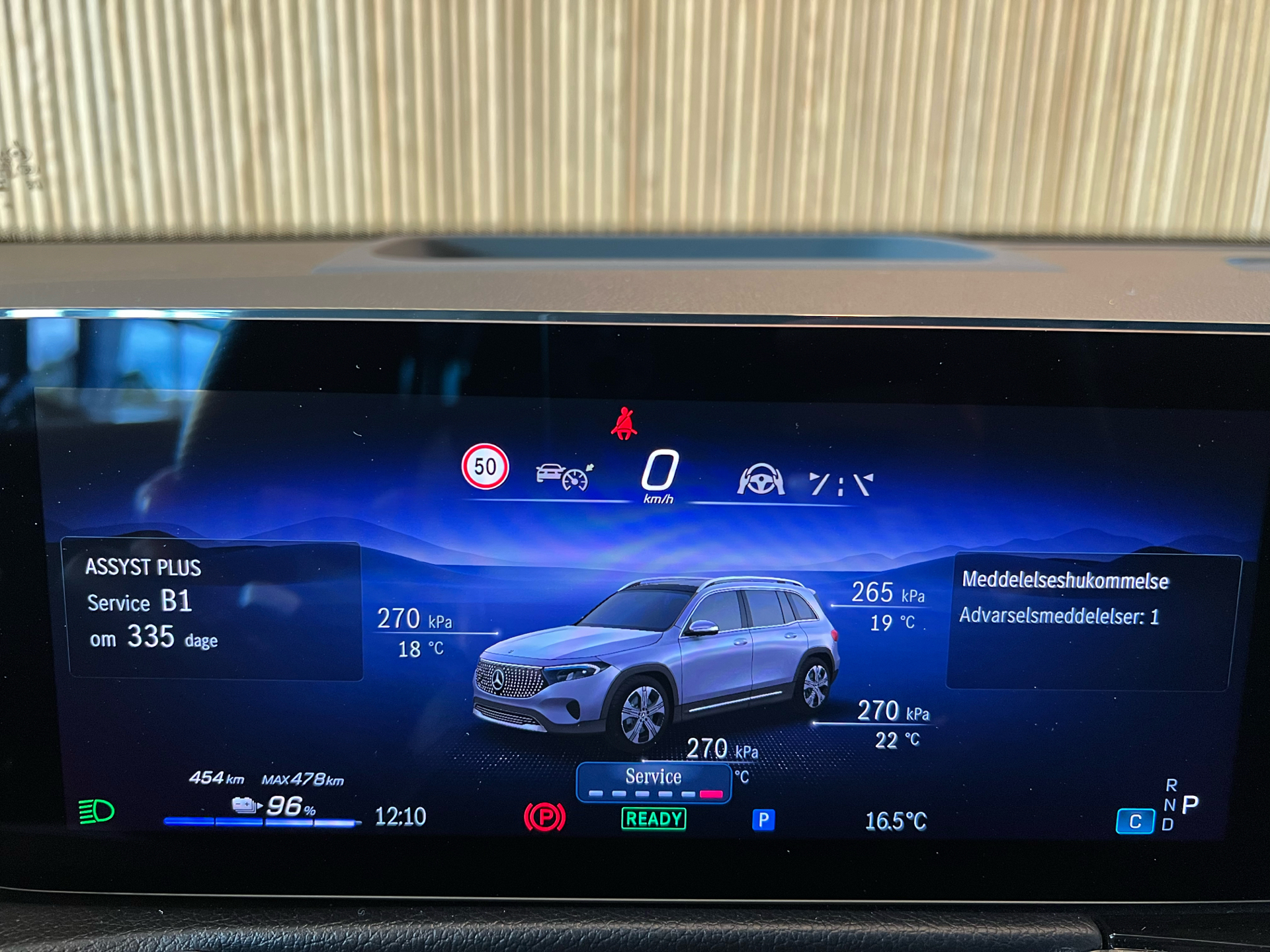Billede af Mercedes-Benz EQB 250+ EL AMG Premium 190HK 5d Aut.