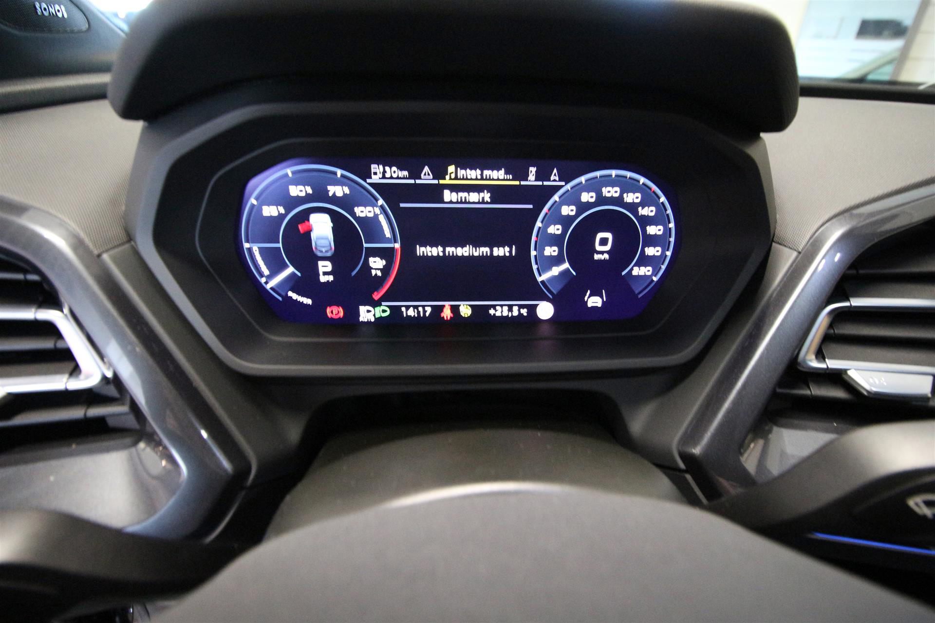 Billede af Audi Q4 Sportback 55 E-tron Attitude Quattro 340HK 5d Aut.