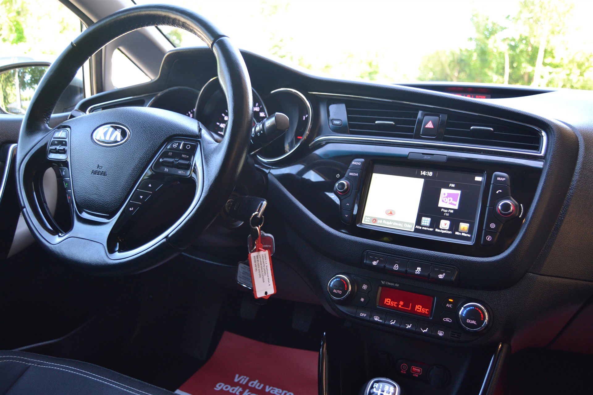 Billede af Kia Ceed SW 1,4 CVVT Limited 100HK Stc 6g