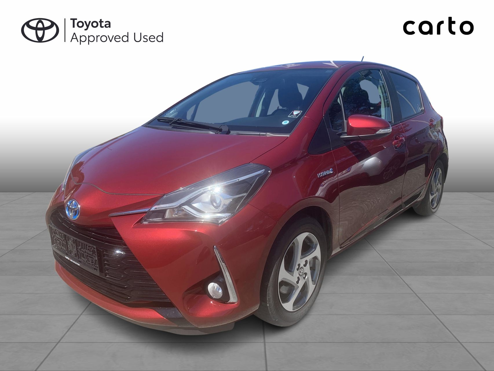 Billede af Toyota Yaris 1,5 Hybrid H3 Smartpakke E-CVT 100HK 5d Trinl. Gear
