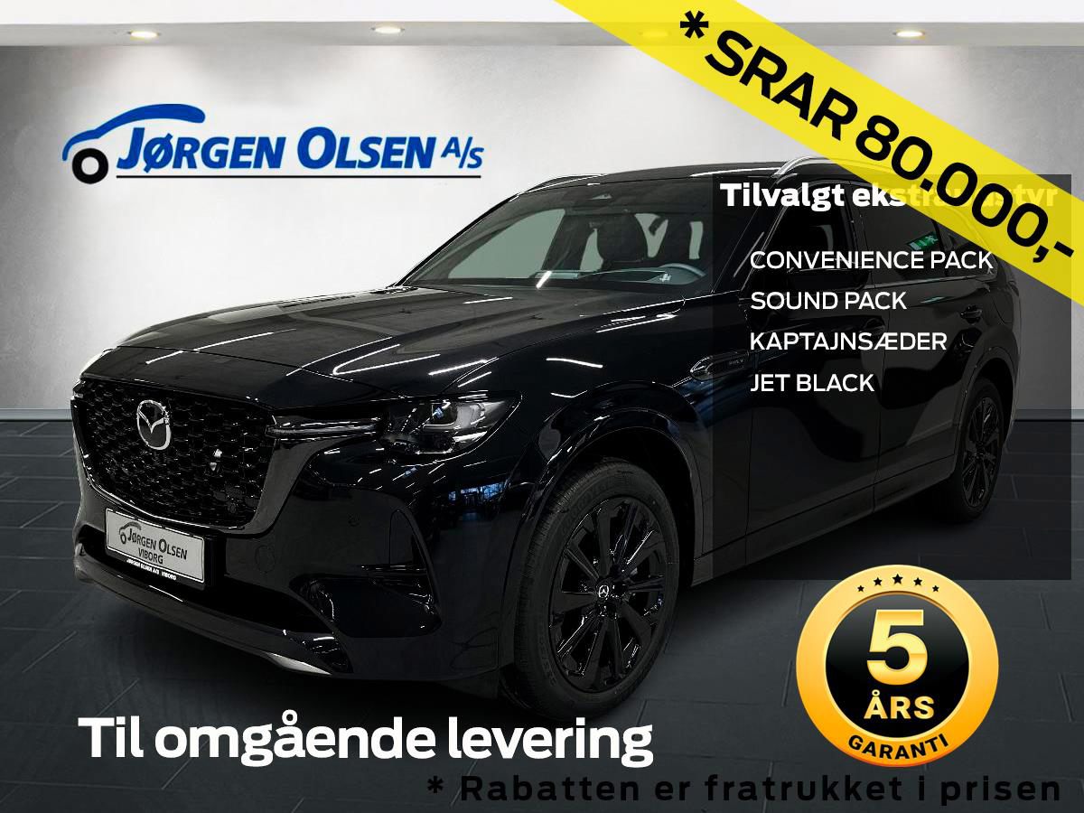 Billede af Mazda CX-80 2,5 e-Skyactiv-G  Hybrid Homura AWD 327HK 5d 8g Aut.