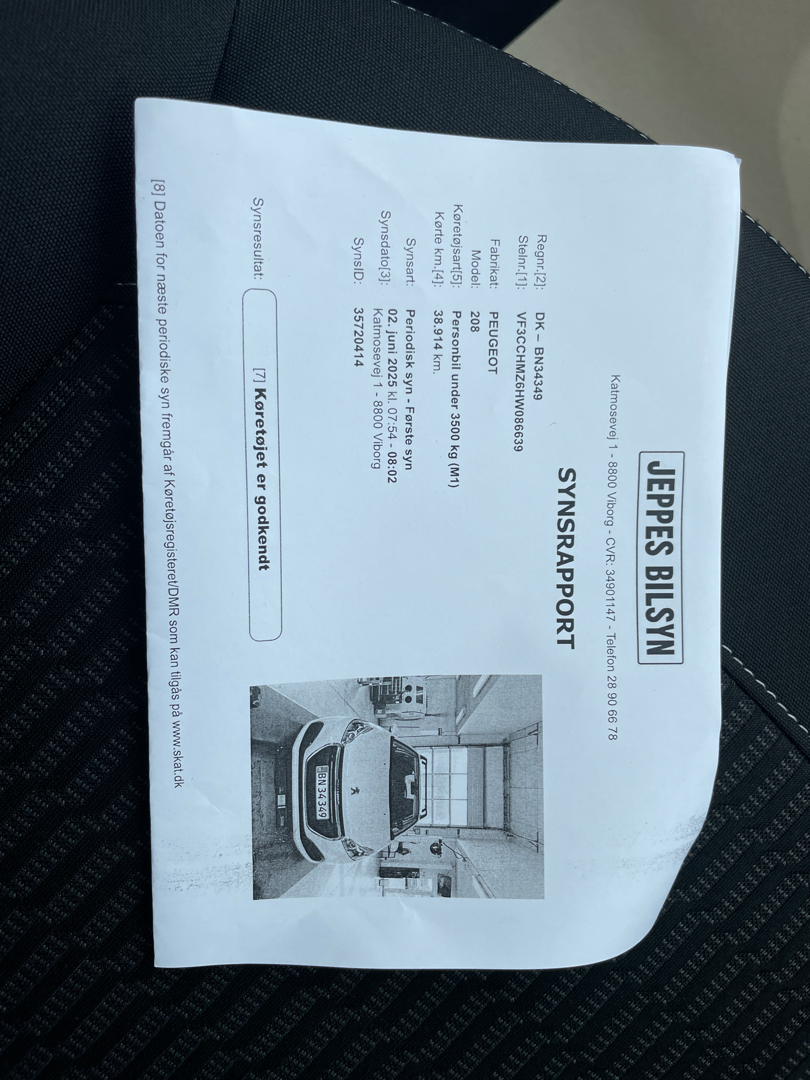 Billede af Peugeot 208 1,2 VTi Active 82HK 5d