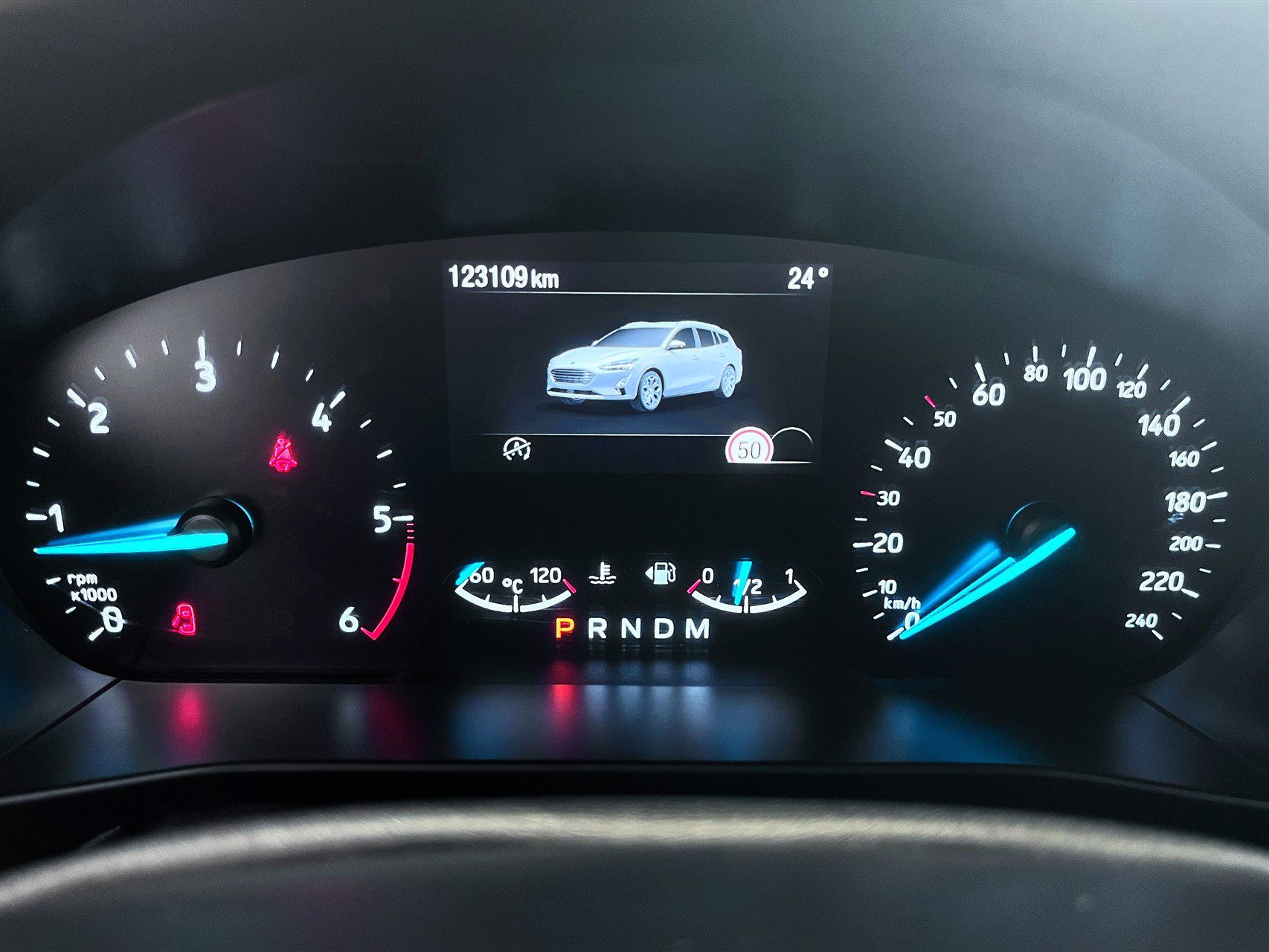 Billede af Ford Focus 1,5 EcoBlue Titanium 120HK Van 8g Aut.