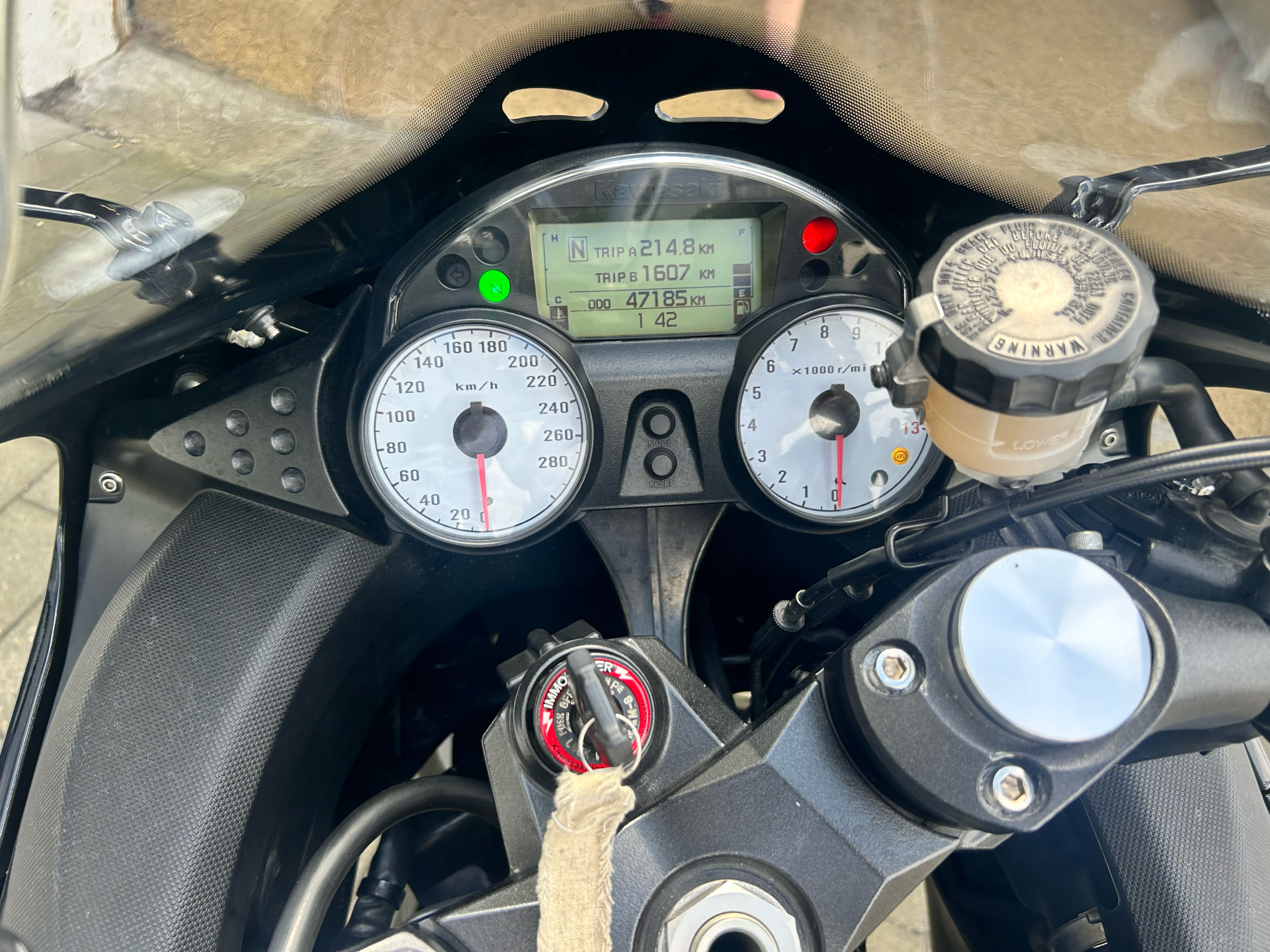 Billede af Kawasaki ZZR1400 1400 ABS 193HK 6g