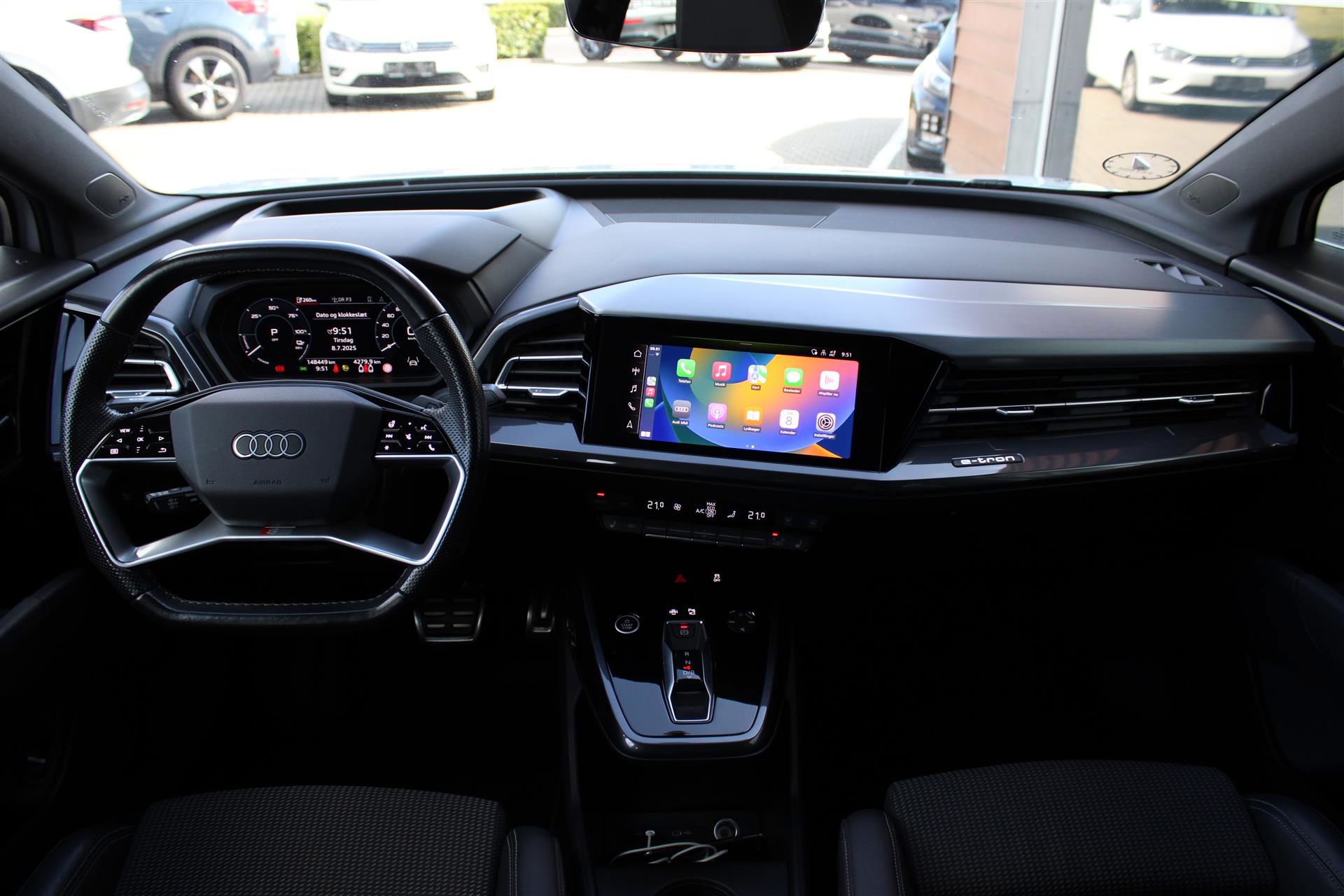 Billede af Audi Q4 40 E-tron S Line 204HK 5d Aut.