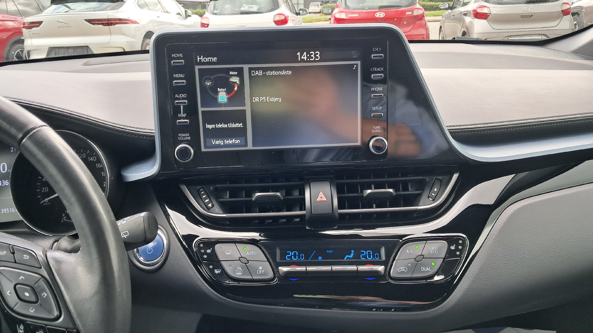 Billede af Toyota C-HR 1,8 Hybrid C-LUB Multidrive S 122HK 5d Aut.