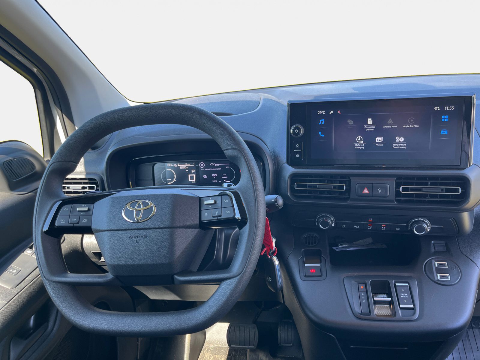 Billede af Toyota Proace City Electric Medium EL Comfort Master 1 Skydedør 136HK Van Aut.