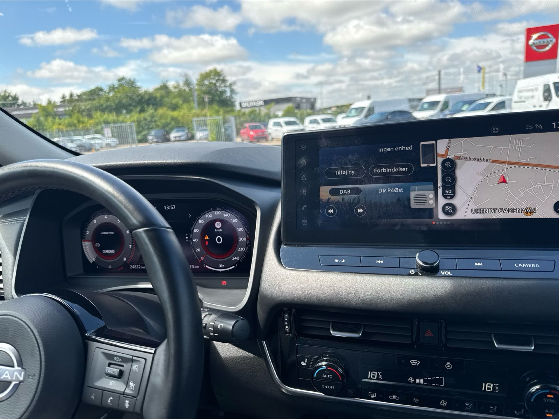 Billede af Nissan Qashqai 1,3 MHEV  Mild hybrid N-Connecta 140HK 5d 6g