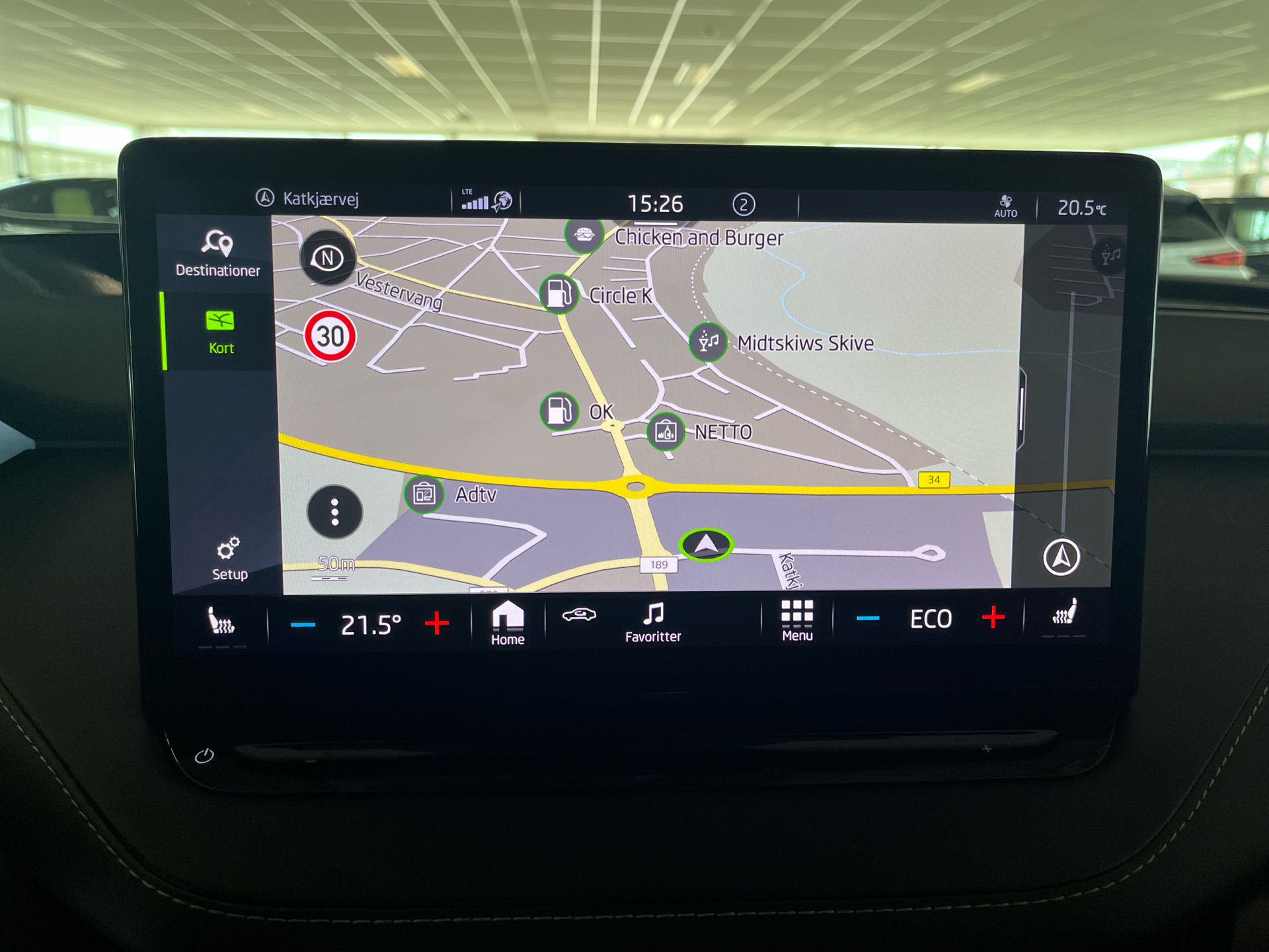 Billede af Skoda Enyaq iV 80 EL Sportline 204HK 5d Aut.