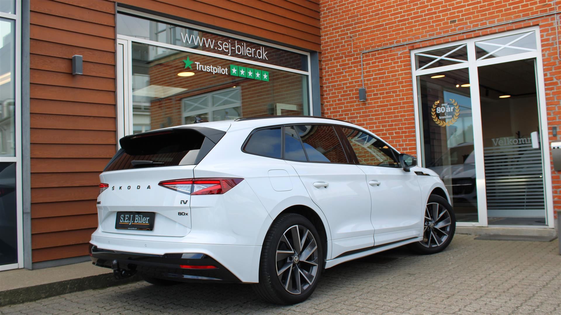 Billede af Skoda Enyaq iV 80X EL Sportline 4x4 265HK 5d Aut.