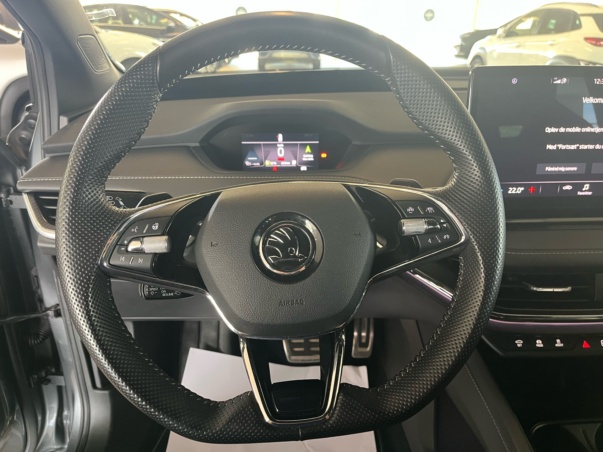 Billede af Skoda Enyaq iV 80X EL Sportline 4x4 265HK 5d Aut.