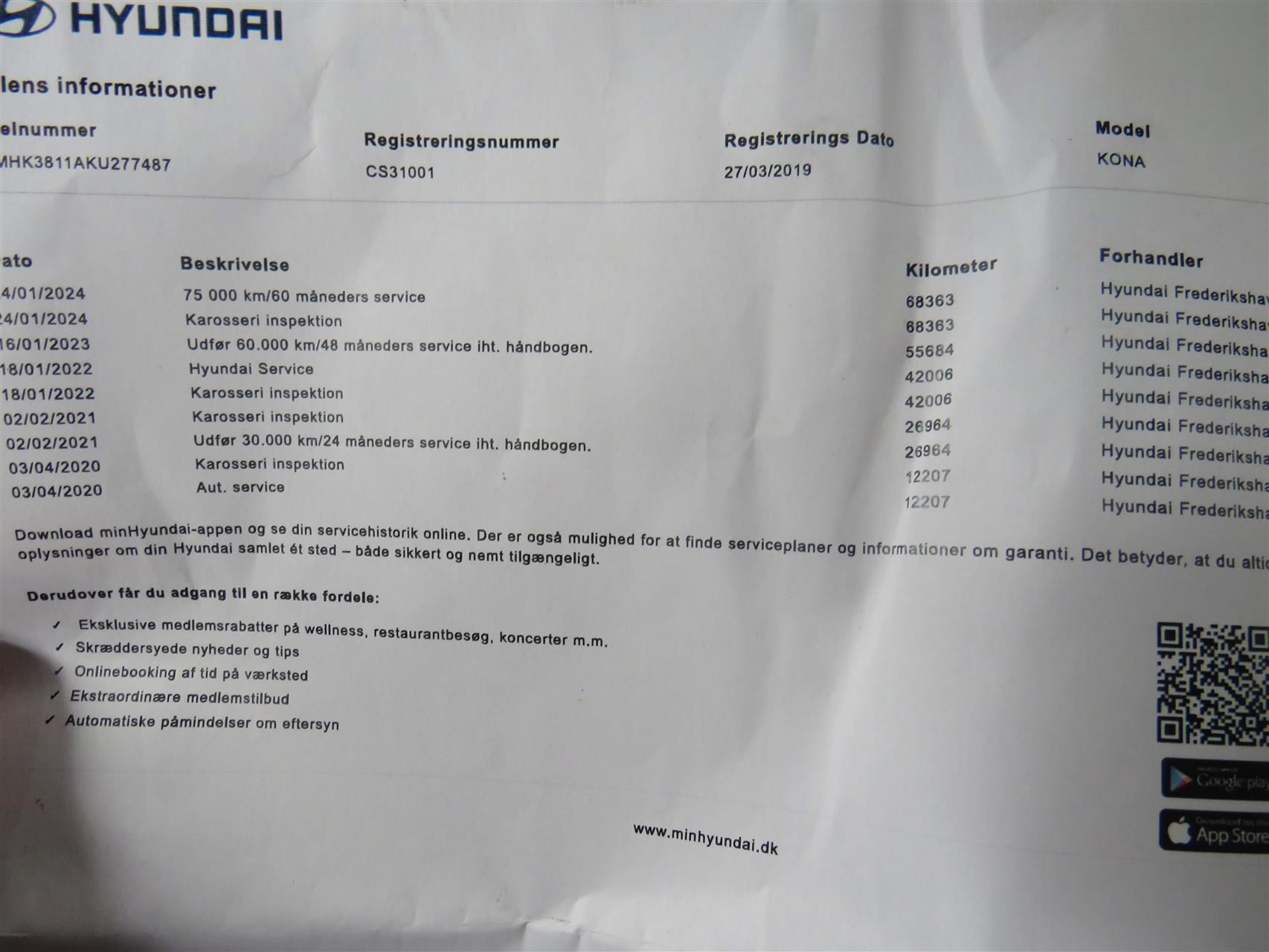 Billede af Hyundai Kona 1,0 T-GDI Trend 120HK 5d 6g
