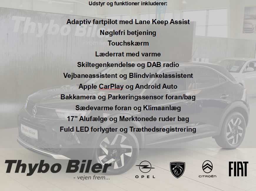 Billede af Opel Mokka-e EL Elegance 136HK 5d Aut.