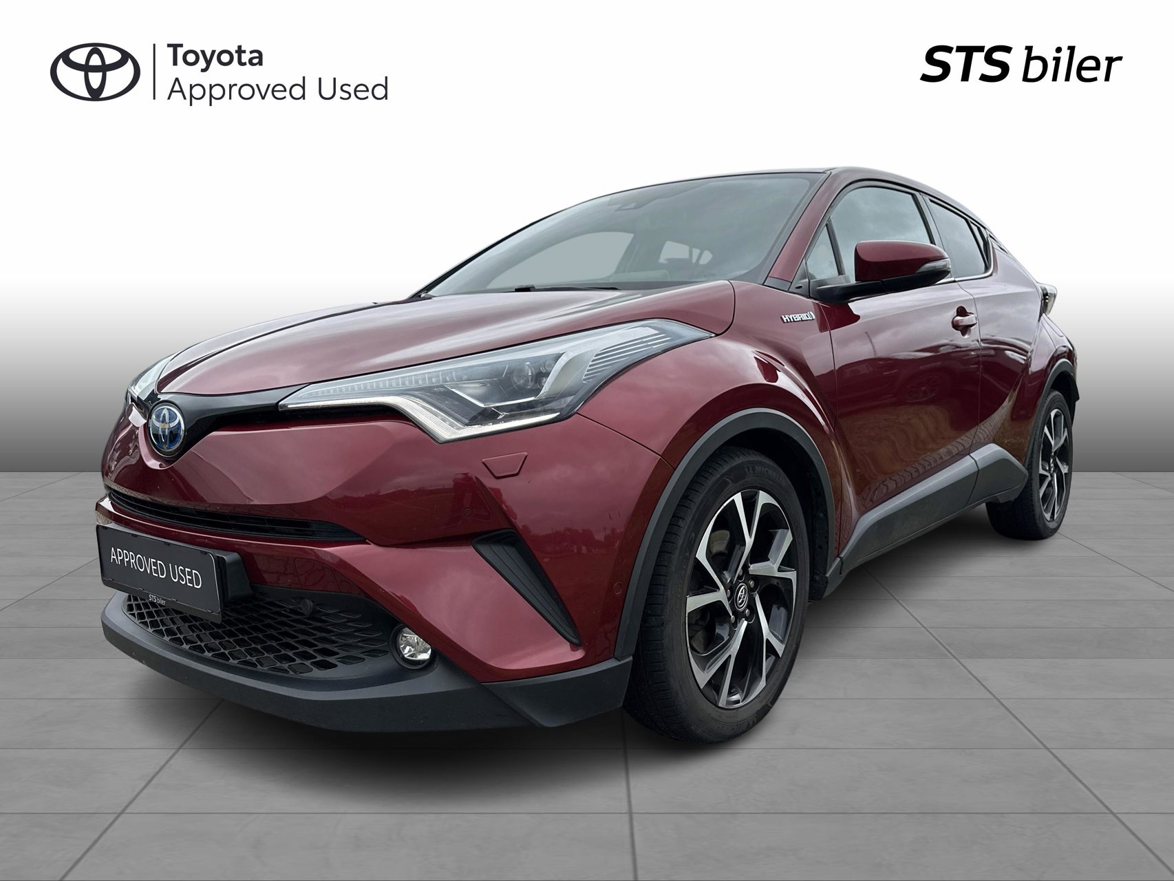 Billede af Toyota C-HR 1,8 Hybrid C-LUB Premium Selected Multidrive S 122HK 5d Aut.