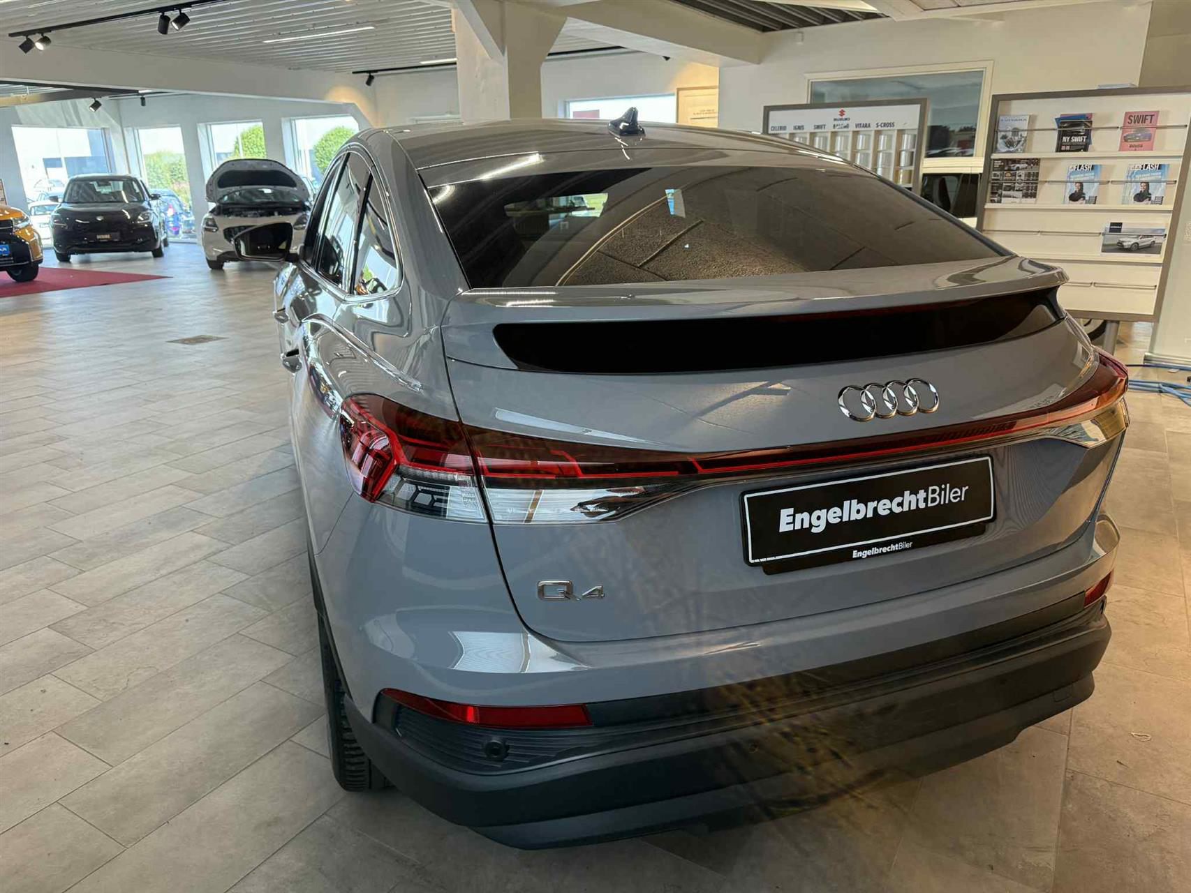 Billede af Audi Q4 Sportback 40 E-tron 204HK 5d Aut.