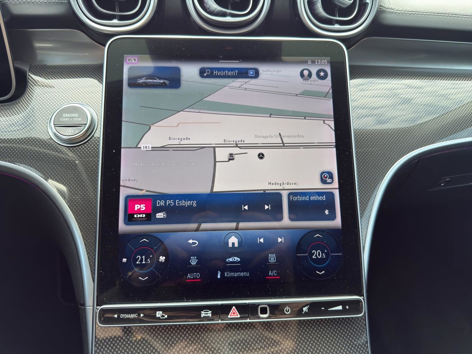 Billede af Mercedes-Benz C300 d 2,0 D AMG Line 9G-Tronic 245HK Aut.