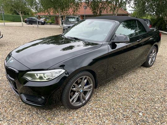 BMW 220i 2,0 i Steptronic 184HK Cabr. 8g Aut.