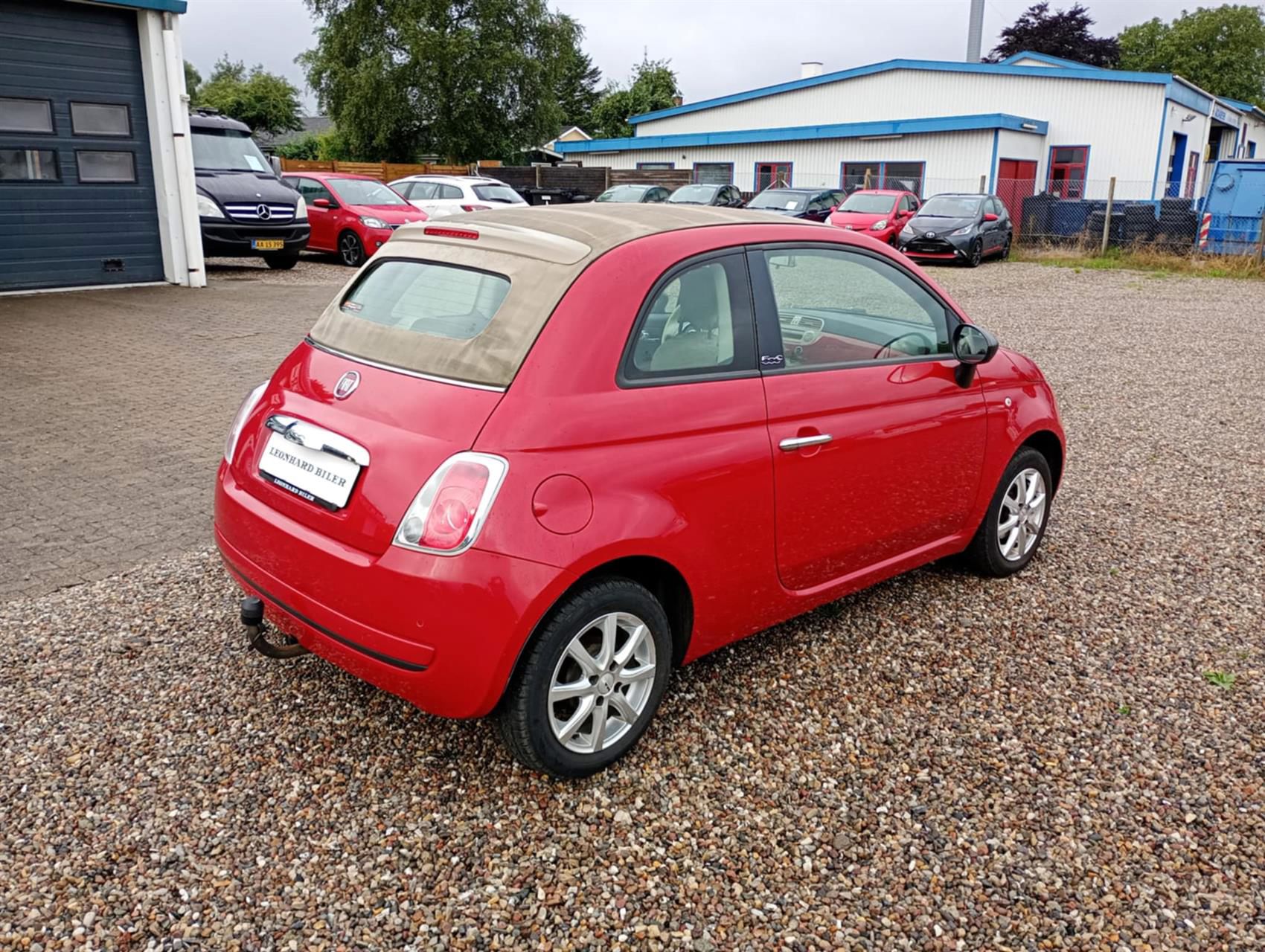 Billede af Fiat 500C 1,2 Pop 69HK Cabr.