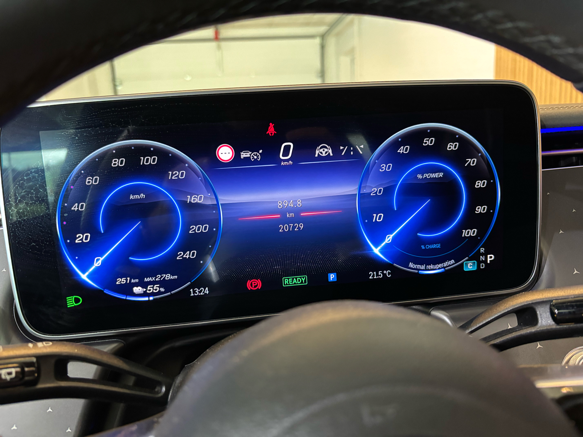 Billede af Mercedes-Benz EQE 350 EL AMG Premium 4Matic 292HK 5d Aut.