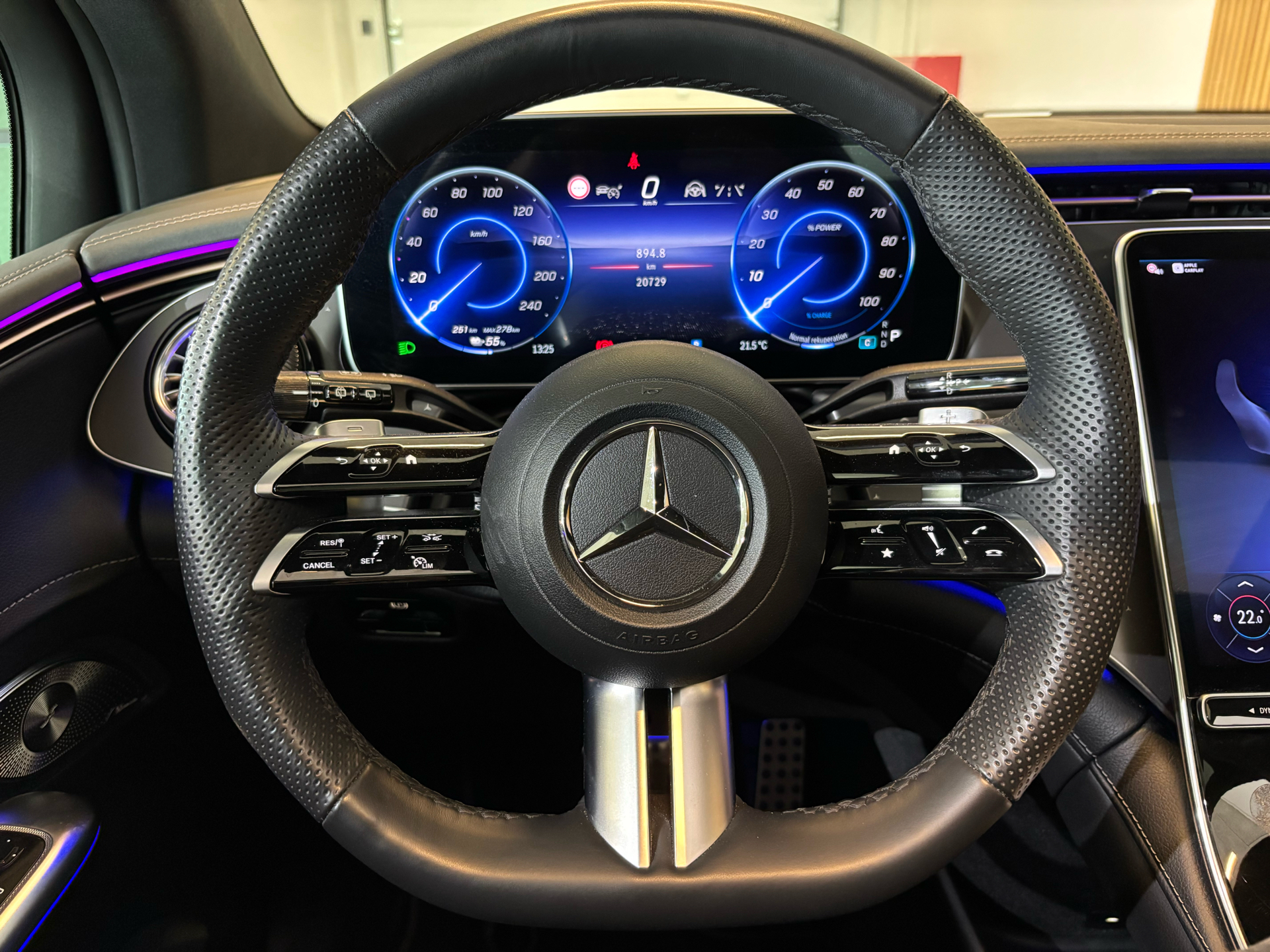 Billede af Mercedes-Benz EQE 350 EL AMG Premium 4Matic 292HK 5d Aut.