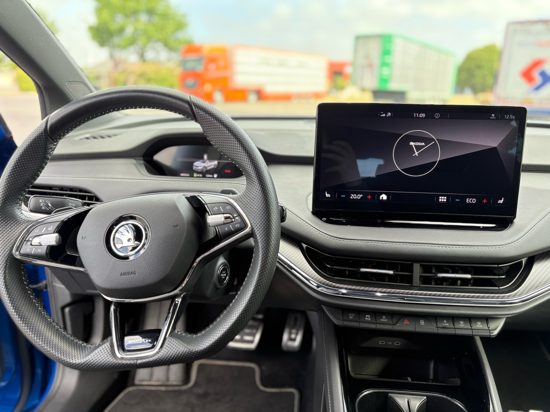 Billede af Skoda Enyaq iV 80 EL Sportline 204HK 5d Aut.