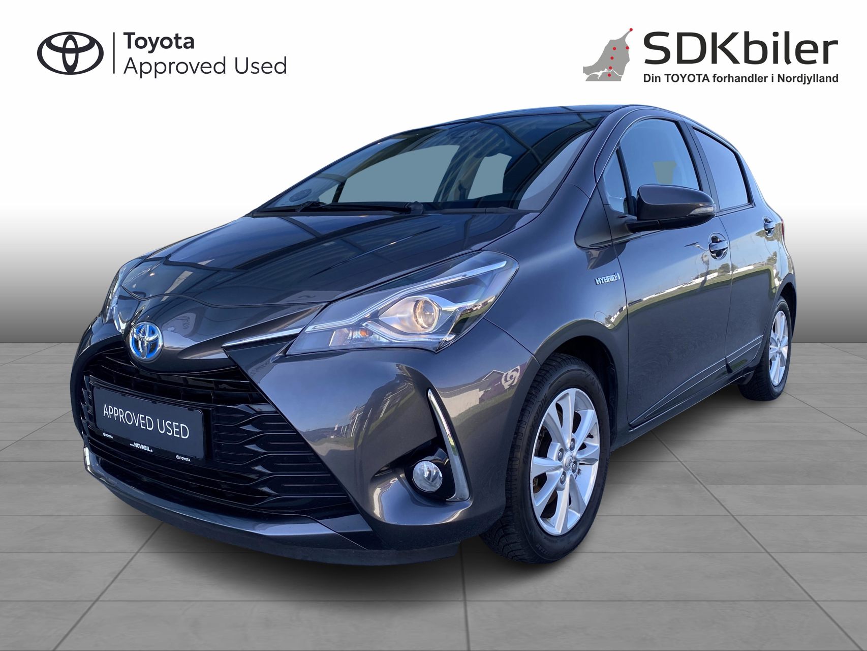 Billede af Toyota Yaris 1,5 Hybrid H3 Smartpakke E-CVT 100HK 5d Trinl. Gear