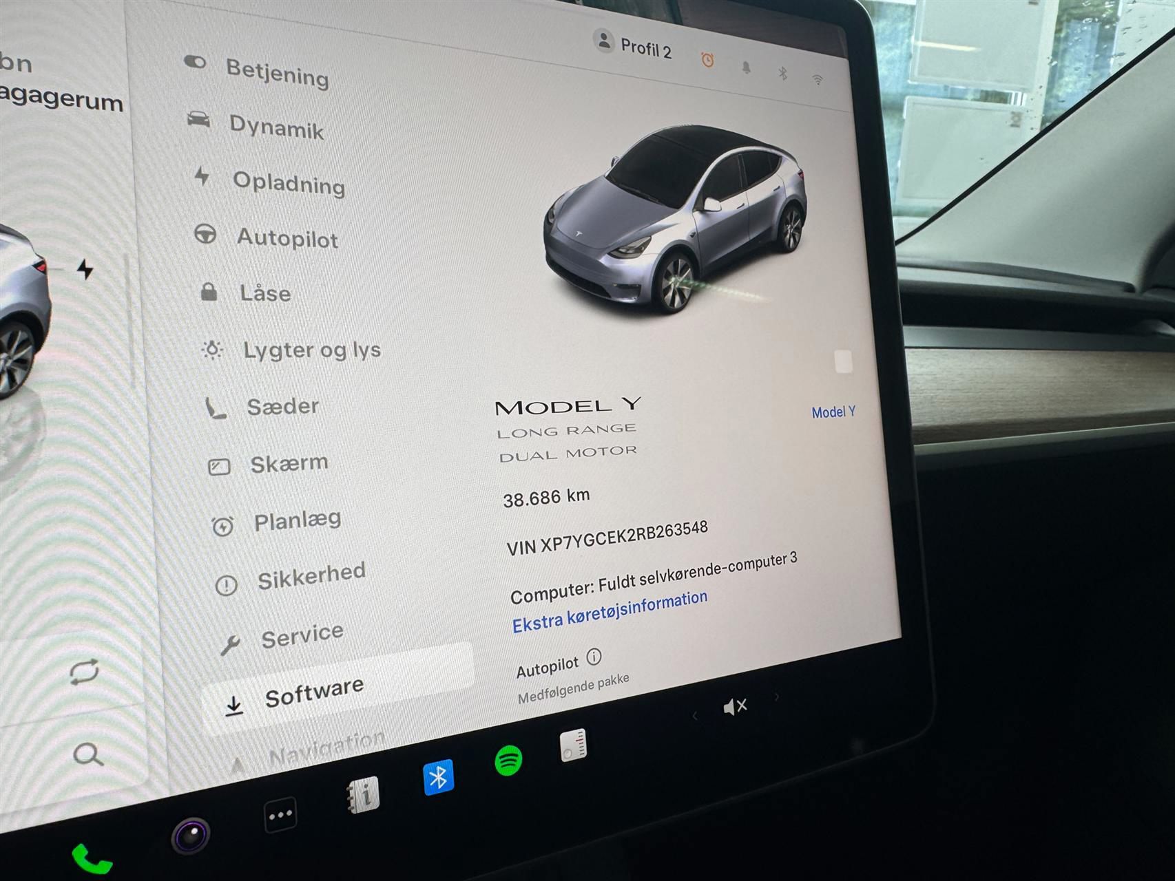 Billede af Tesla Model Y EL Long Range AWD 514HK 5d Aut.