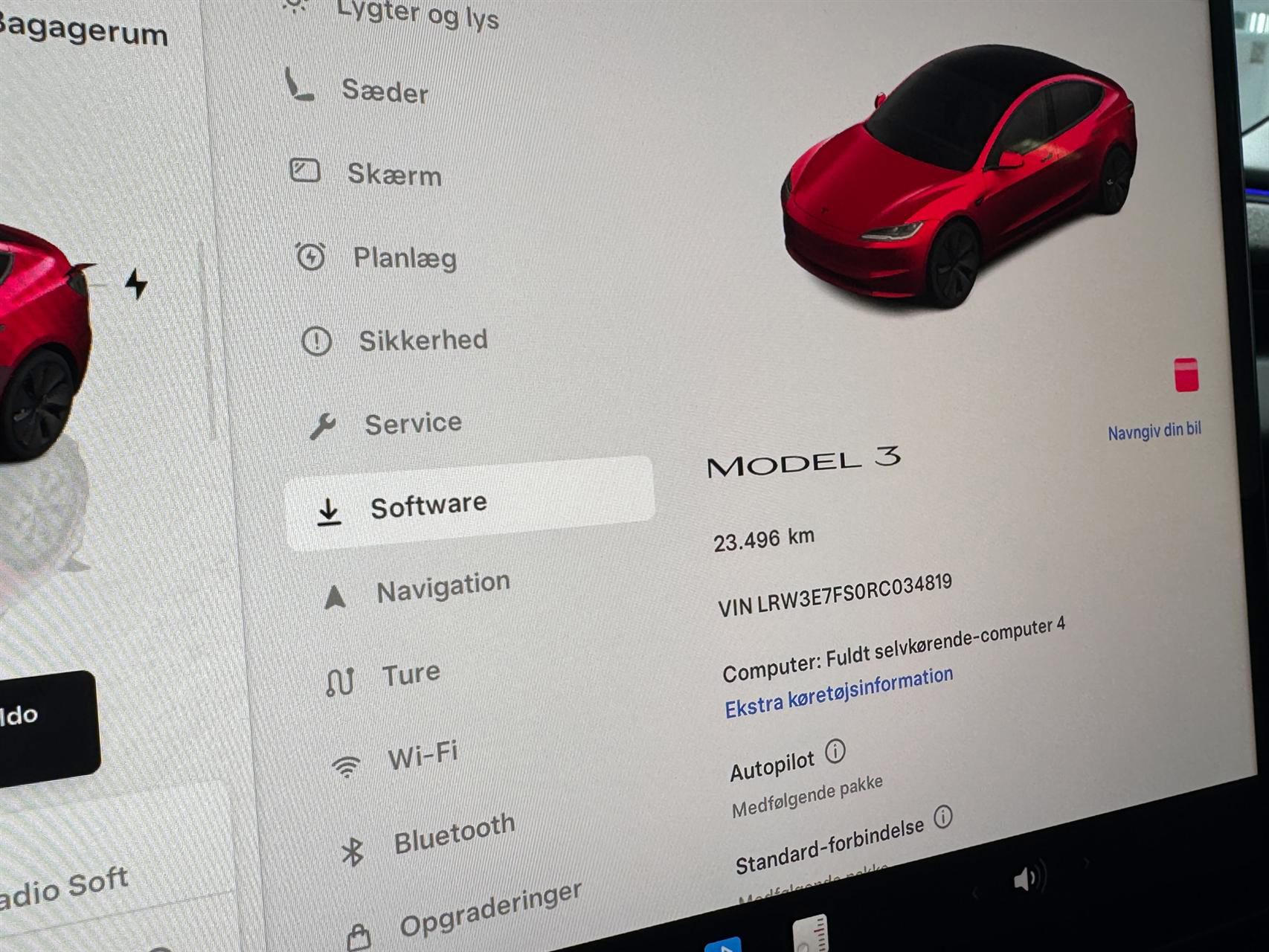 Billede af Tesla Model 3 EL Standard Range 283HK Aut.
