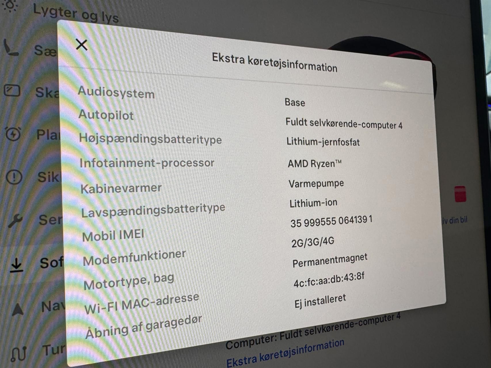 Billede af Tesla Model 3 EL Standard Range 283HK Aut.