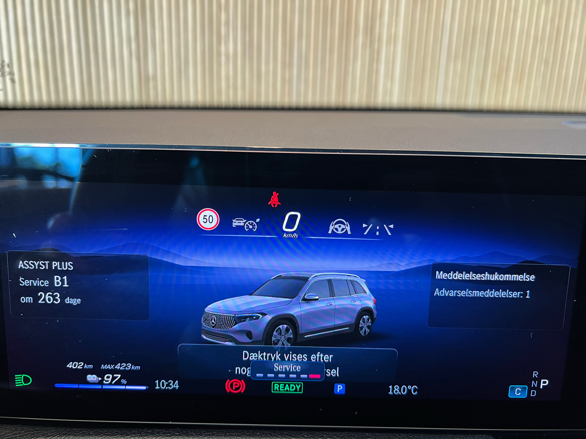 Billede af Mercedes-Benz EQB 300 EL Progressive 7 pers. 4Matic 228HK 5d Aut.