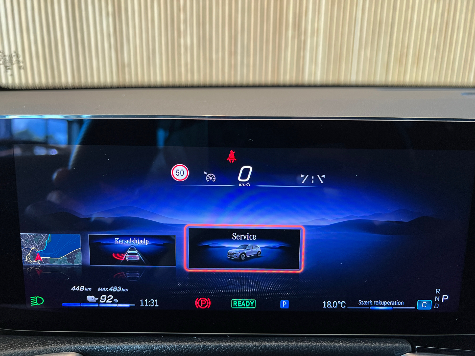 Billede af Mercedes-Benz EQB 250+ 7 pers. EL AMG Edition 190HK 5d Aut.