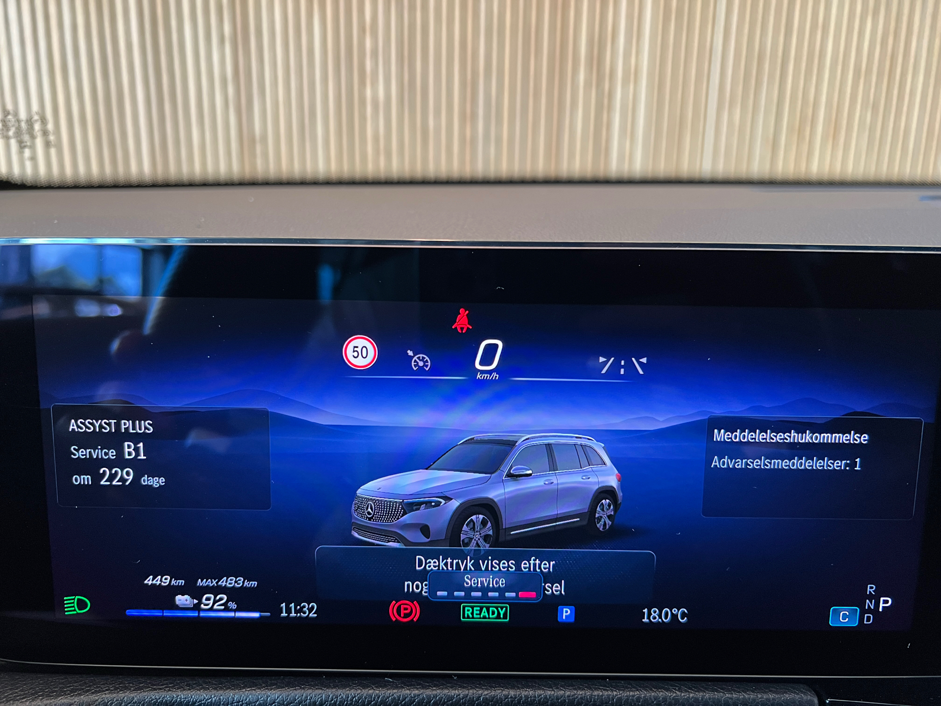 Billede af Mercedes-Benz EQB 250+ 7 pers. EL AMG Edition 190HK 5d Aut.