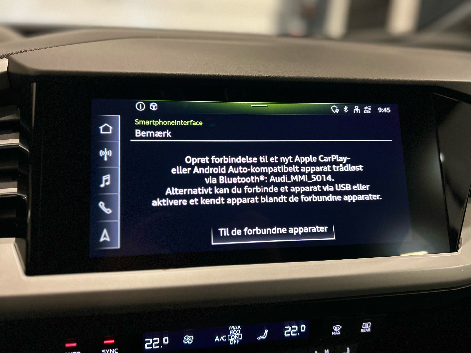 Billede af Audi Q4 40 E-tron Advanced 204HK 5d Aut.